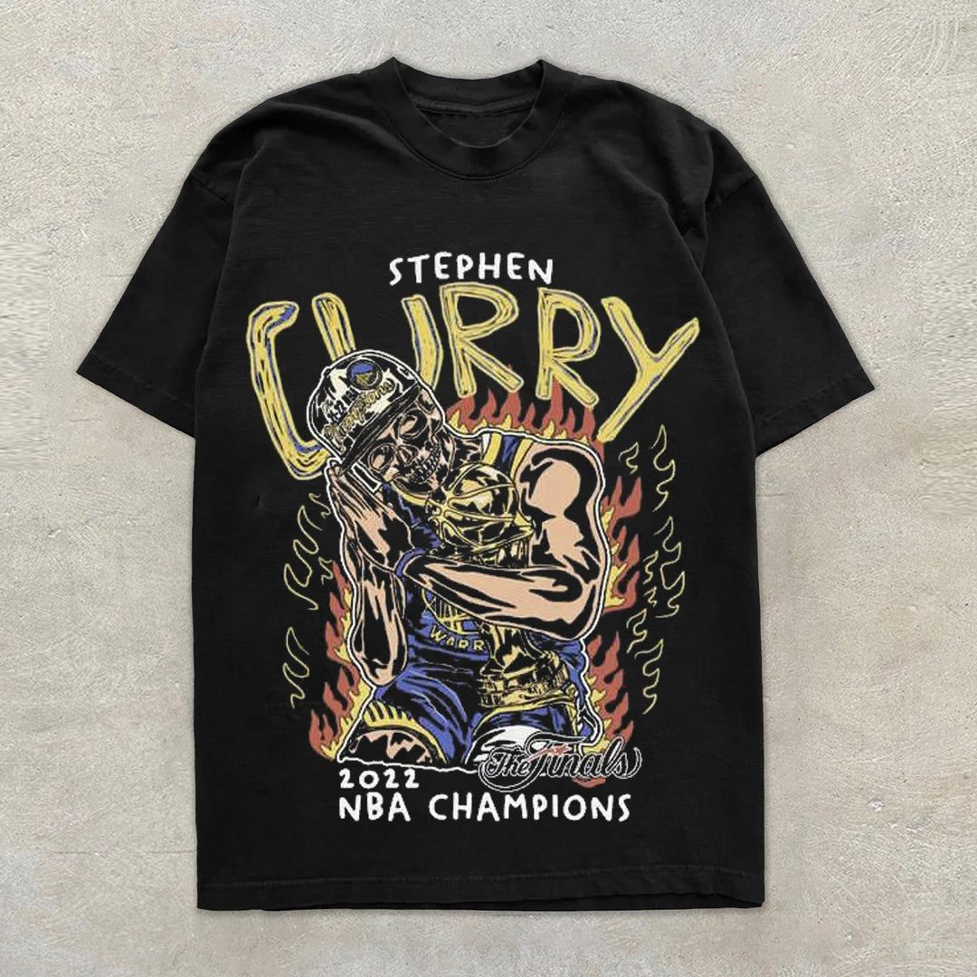 Casual Street Style Graphic Short Sleeve T-Shirt