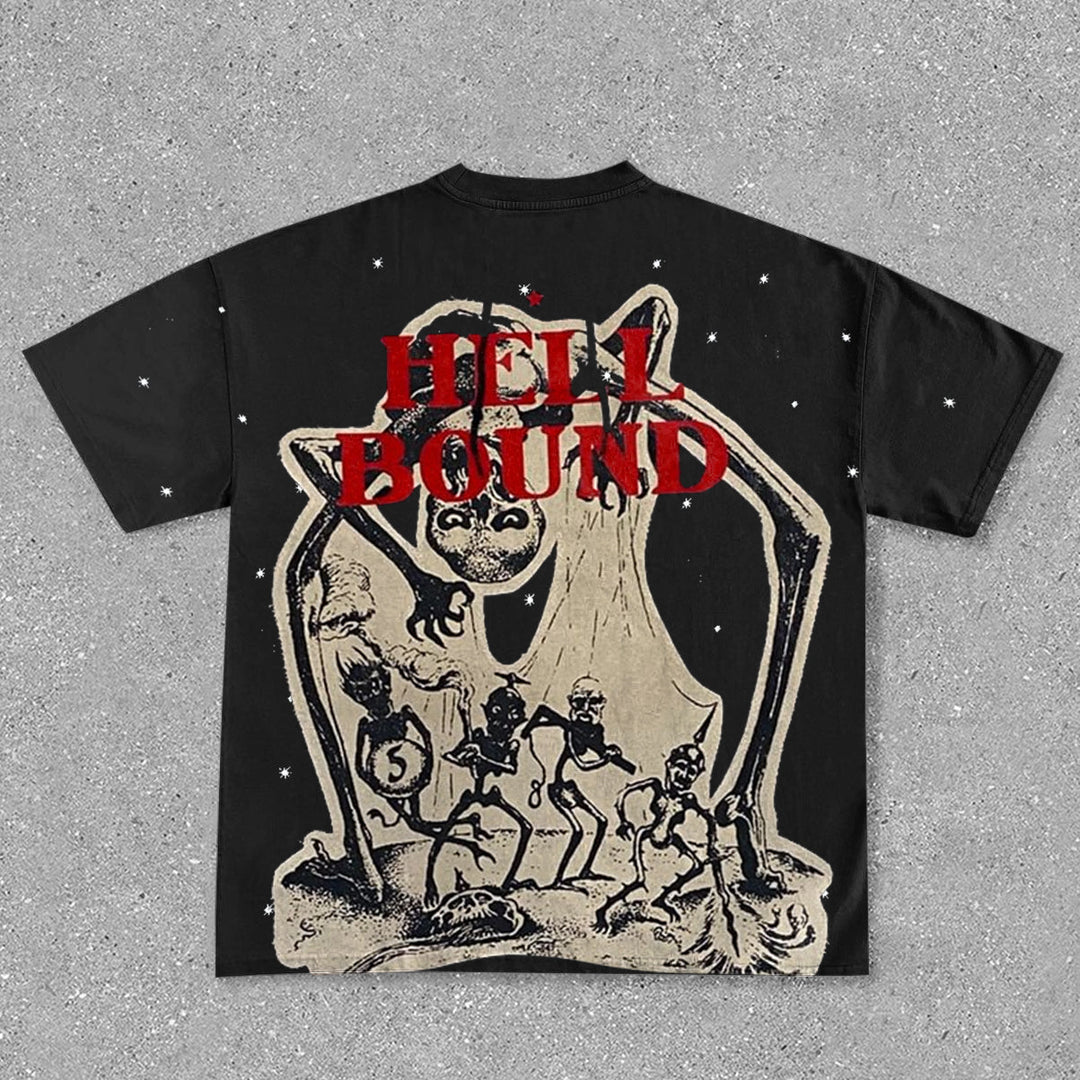 vintage mummy print T-shirt