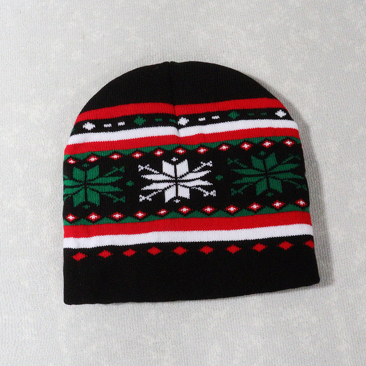 Christmas warm knitted hats for men and women