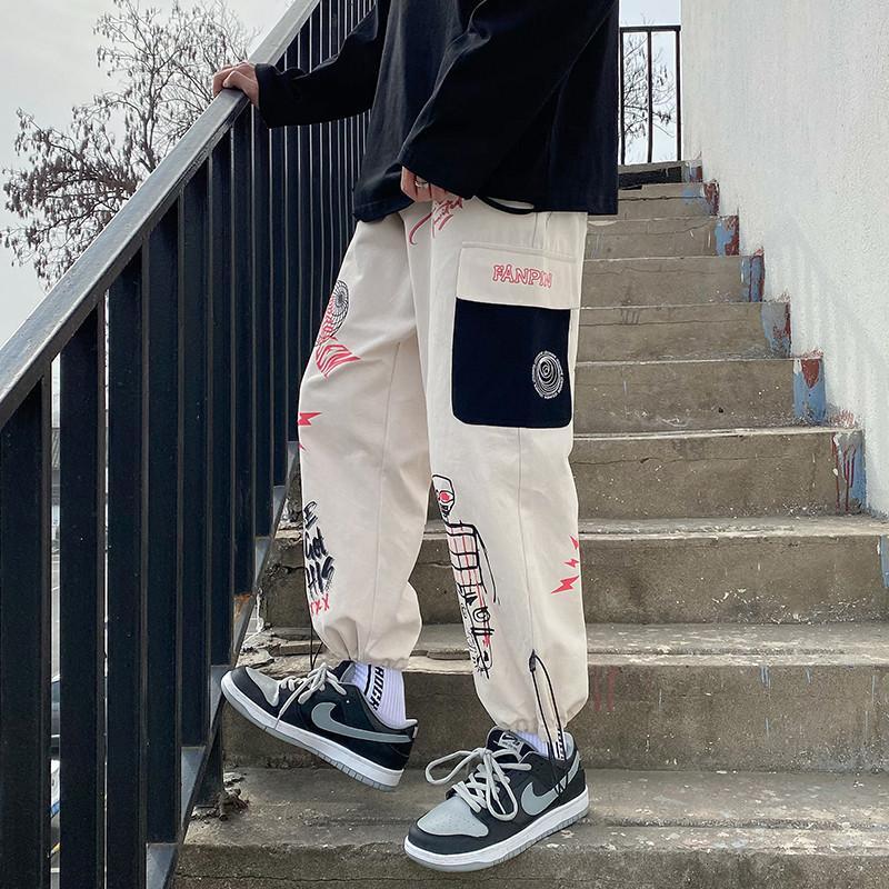Hip-hop overalls casual trousers