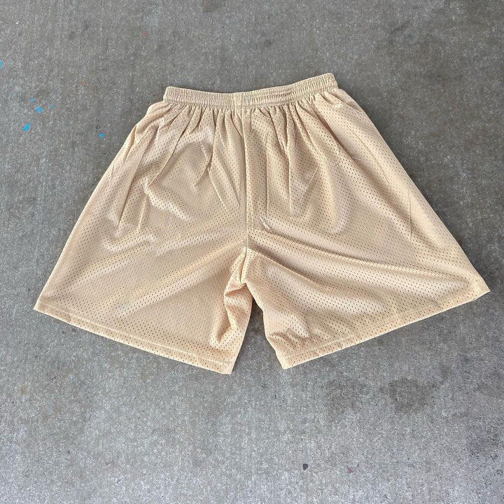 Dove Peace Tide Brand Print Mesh Shorts