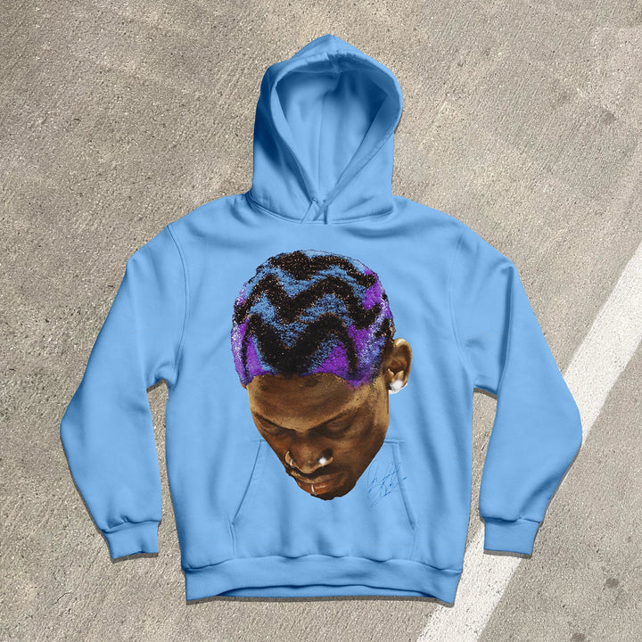 Street Sports print hoodie