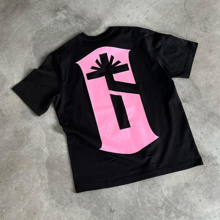 Digital Print Short Sleeve T-Shirt