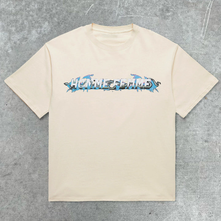 Retro Street Hip Hop Short Sleeve T-Shirt