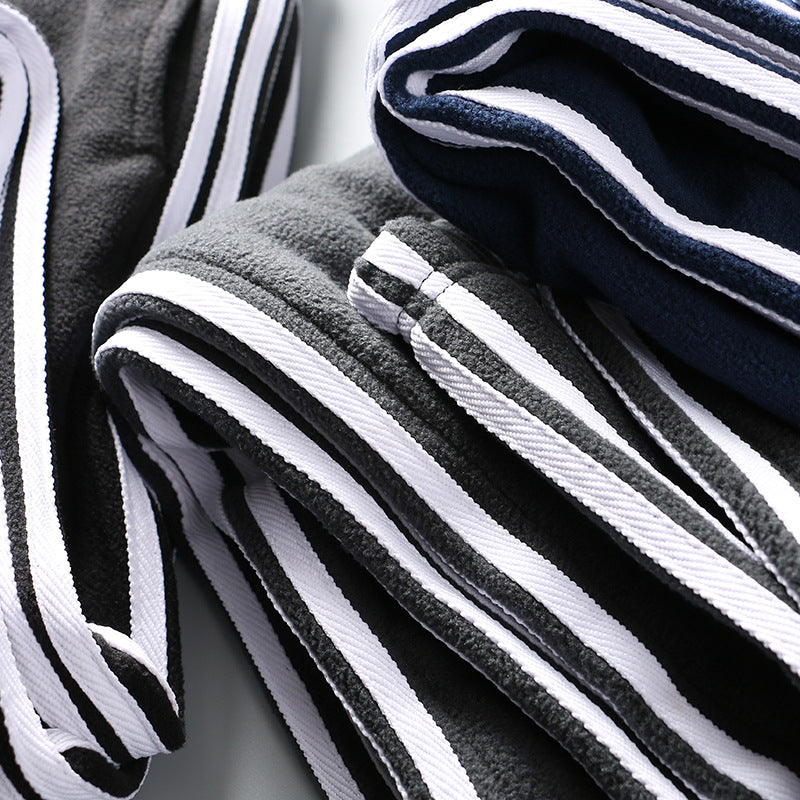 Striped Fleece Sweatpants
