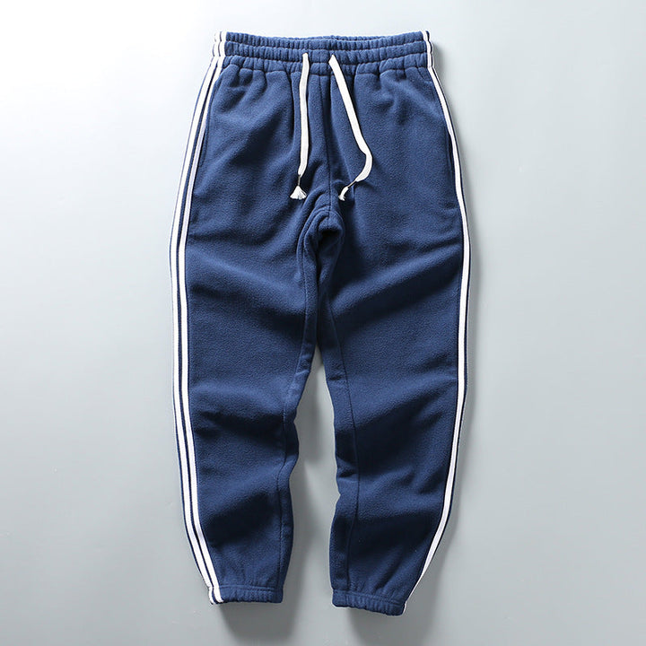Striped Fleece Sweatpants
