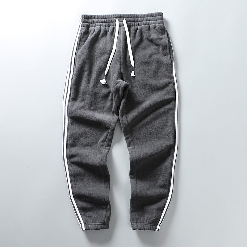 Striped Fleece Sweatpants