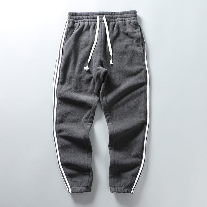 Striped Fleece Sweatpants