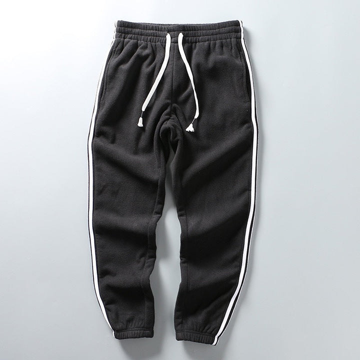 Striped Fleece Sweatpants