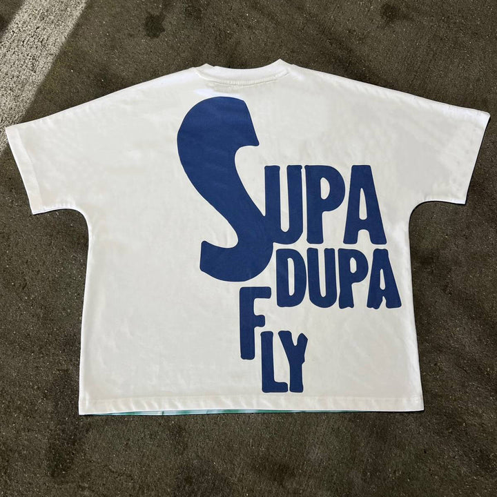 Hip-hop street rap star trendy T-shirt