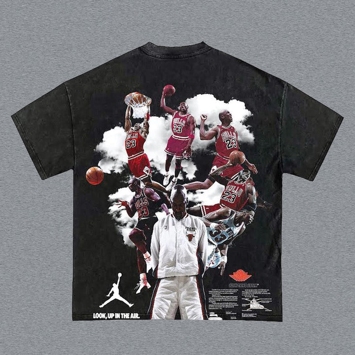 Personalized Sports Print Short Sleeve T-shirt