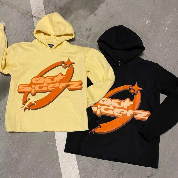 Lucky Casual Street Sports Home Hoodie