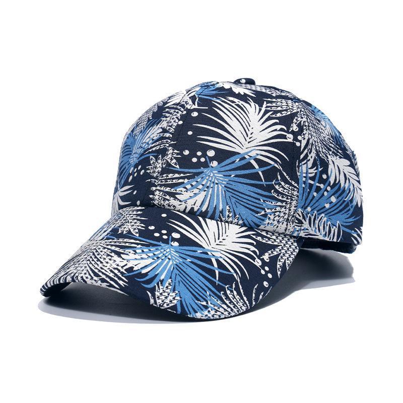 Fashion peaked cap yellow butterfly print baseball cap sunshade
