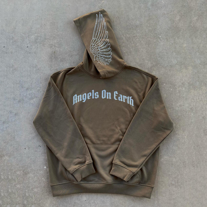 Angels on the Metro Casual Hoodie