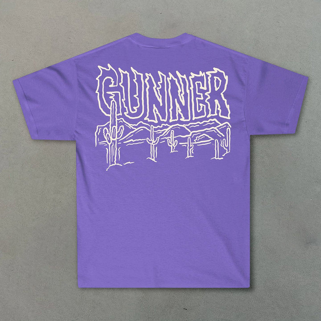 Retro Hip Hop Sports Graphic Casual T-Shirt