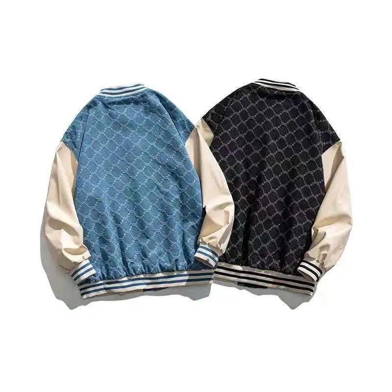 Retro personality original loose sweater letter embroidery baseball uniform jacket