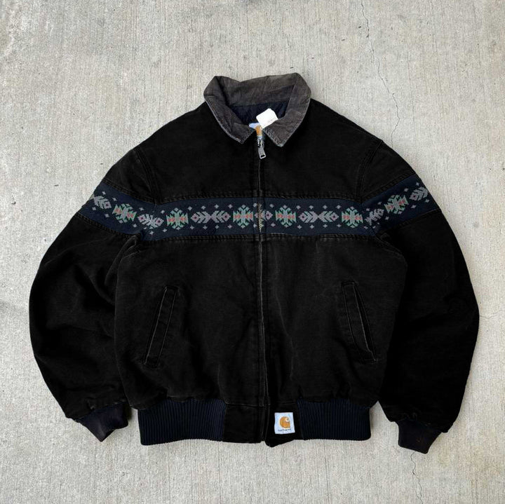 Tribal Vintage Lapel Tie Lined Jacket