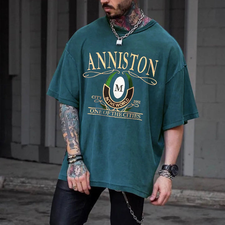 Casual Preppy Print Short Sleeve T-Shirt