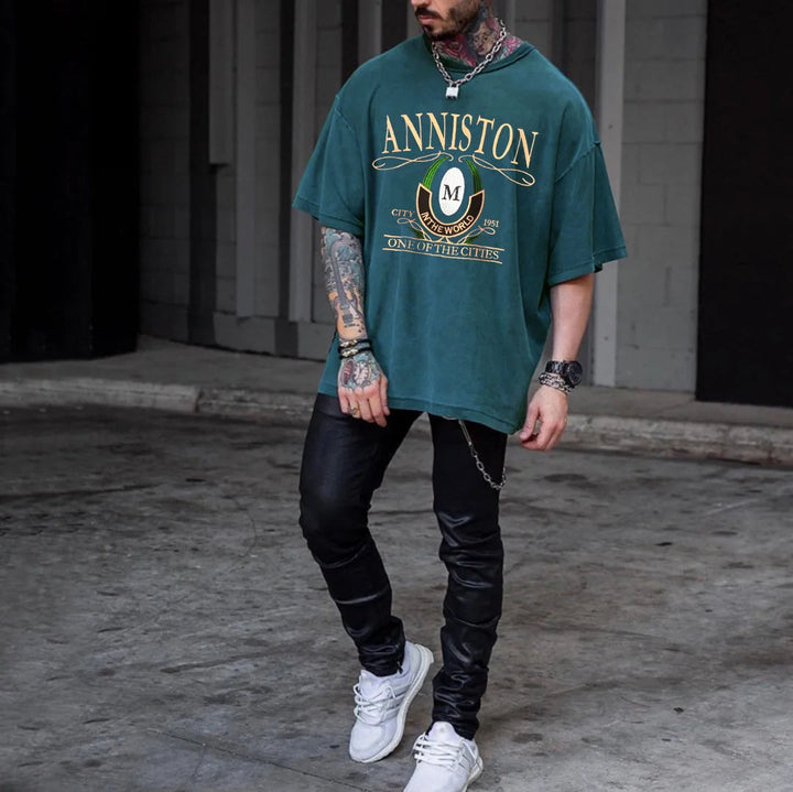Casual Preppy Print Short Sleeve T-Shirt