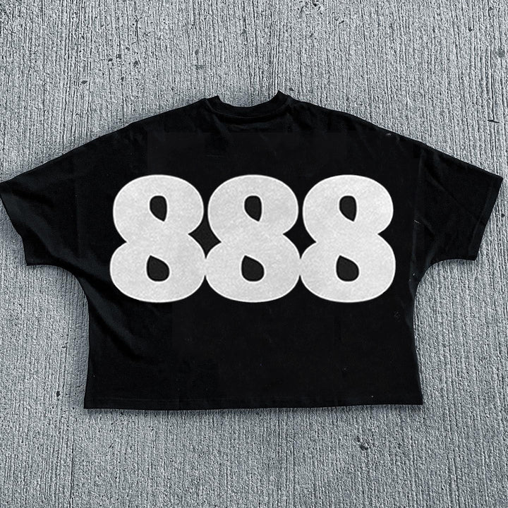 Hip Hop Street Retro Fashion Queen T-shirt