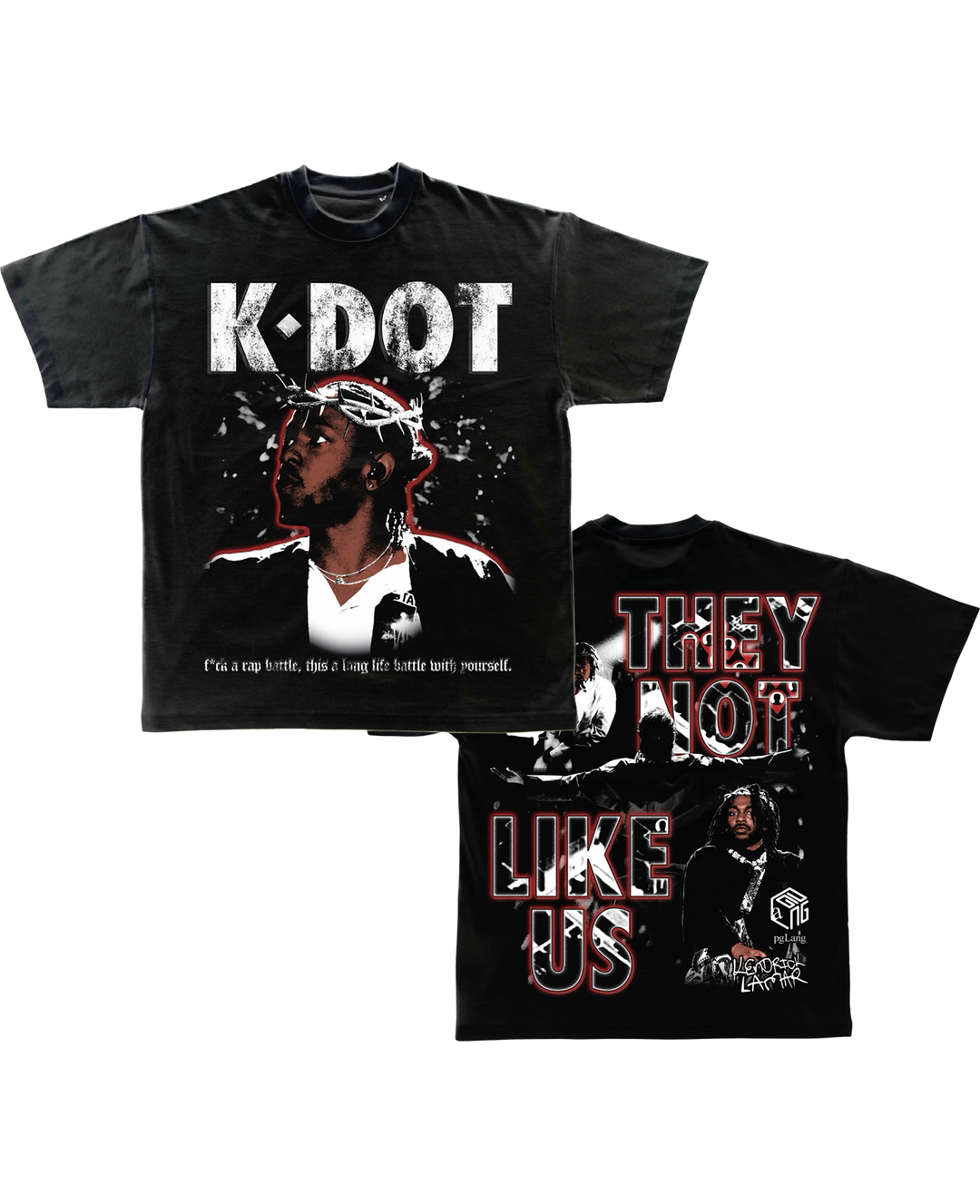 K-DOT printed short-sleeved T-shirt