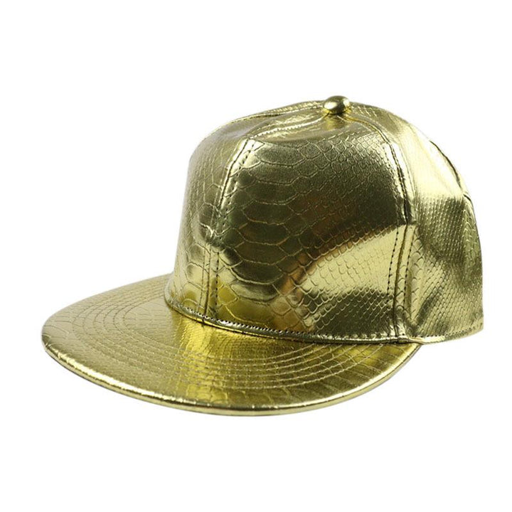 PU leather hip-hop flat hip-hop cap hip-hop performance cap
