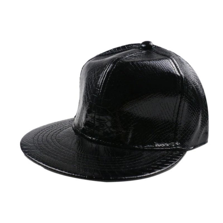 PU leather hip-hop flat hip-hop cap hip-hop performance cap